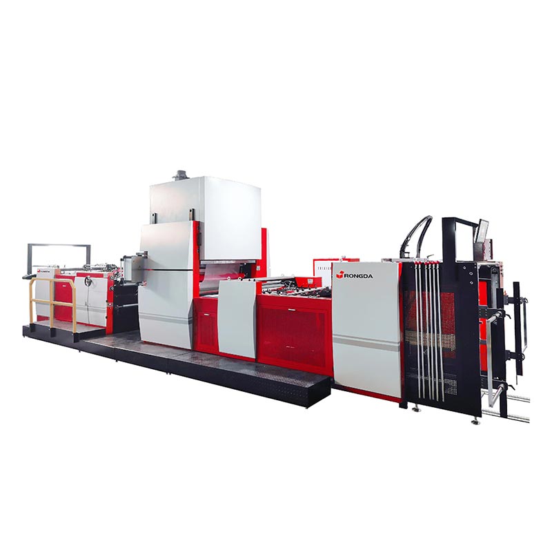 தூள் நீக்கியுடன் தானியங்கி ஃபிலிம் லேமினேட்டர்